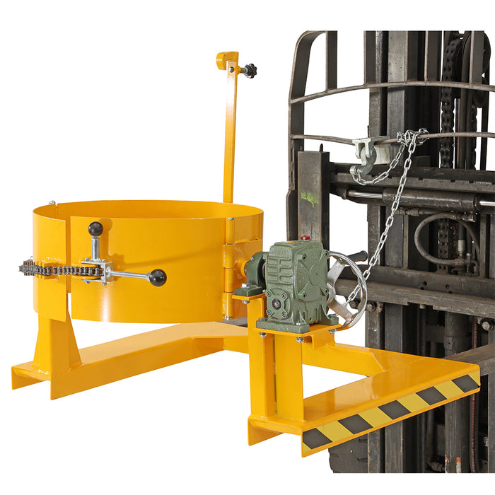 Forklift Geared Drum Rotator