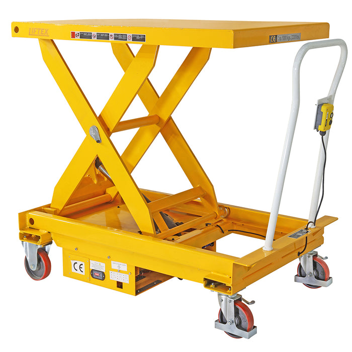 Electric Scissor Lift Trolley 1000kg