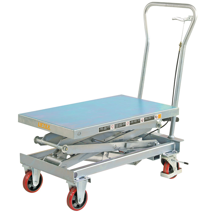 Galvanised Scissor Lift Trolley