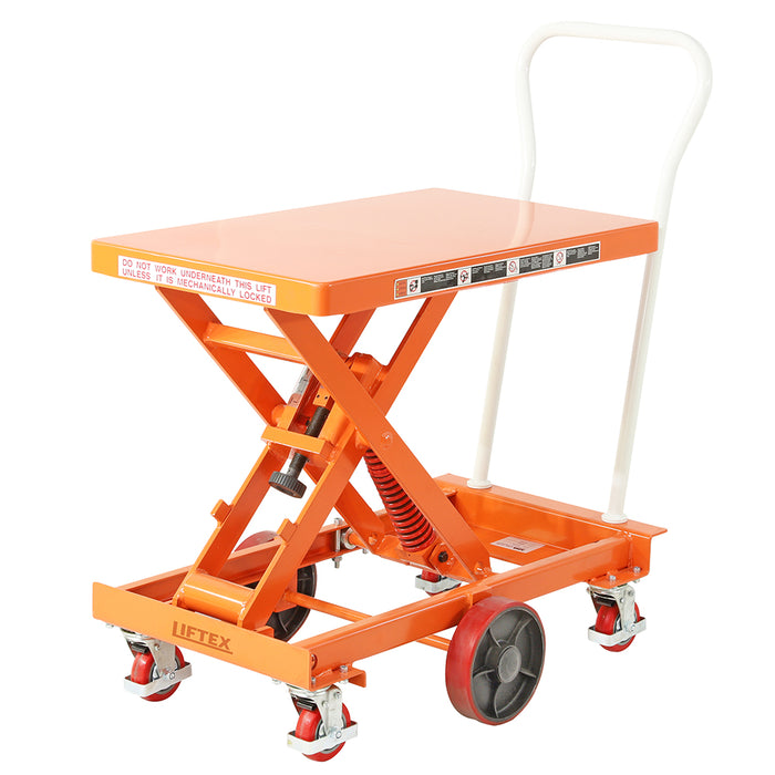 Spring Scissor Lift Trolley (830x500mm)