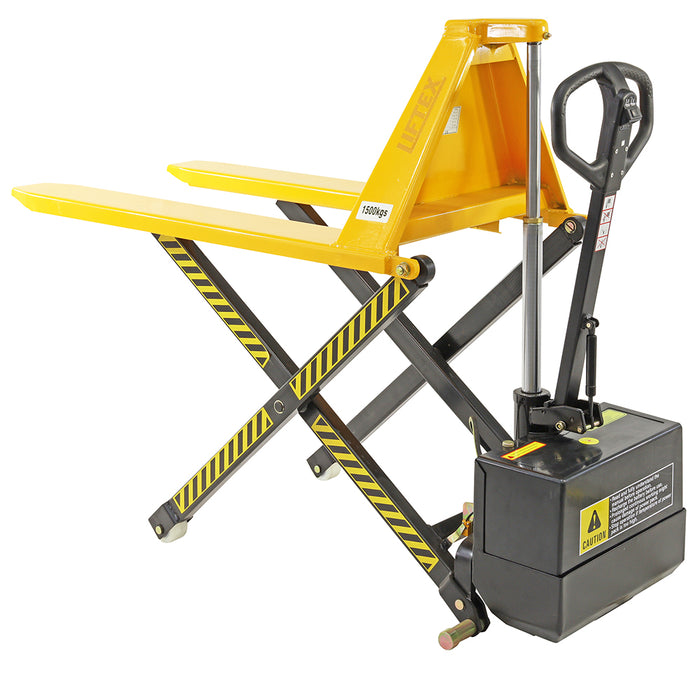 Hi Lift Pallet Truck - Electric (520mm wide)
