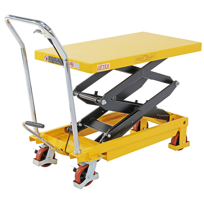 Double Scissor Lift Trolley 350kg