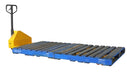 Extra Long Pallet Truck 1800mm forks in use