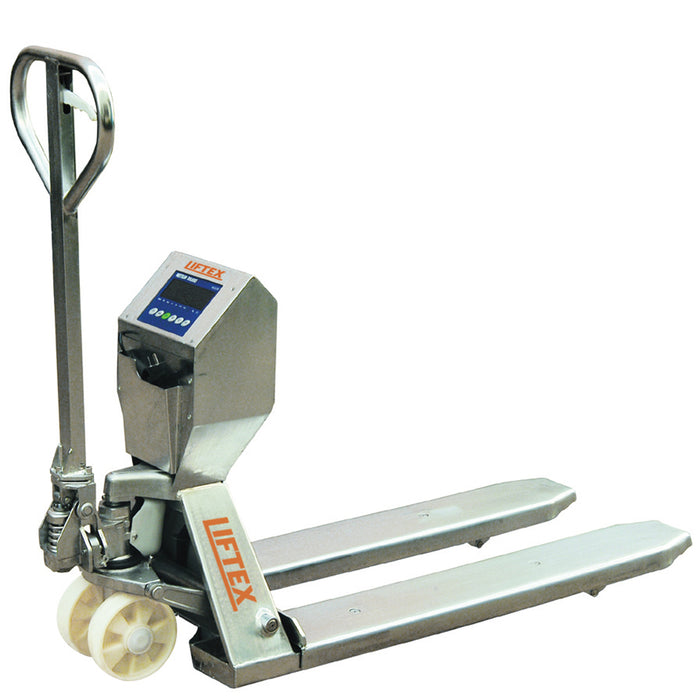 Stainless Steel Scale Pallet Truck (Euro Size)